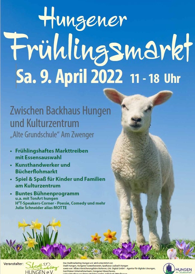 2022 Plakat Frühlingsmarkt