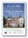 Plakat Schloss Akkord 2009